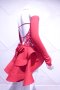 Червена детска рокля за спортни танци, снимка 9