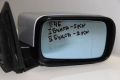 Дясно огледало BMW E46 Serie 3 (1998-2005г.) 7 пина синьо стъкло, снимка 2