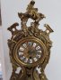 Масивен бронзов механичен френски часовник, снимка 4