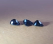 Естествени Сапфири Дълбоко сини Deep Blue 0.7 карата, снимка 4