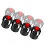 Капачки за вентили - Punisher - Red, снимка 1 - Аксесоари и консумативи - 38516448