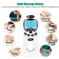 Нов дигитален акупунктурен ,терапевтичен масажор, снимка 3 - Масажори - 44514118