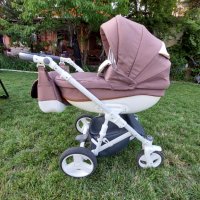 Комбинирана бебешка количка Bexa Ideal, снимка 1 - Детски колички - 37278076