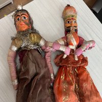 Много стари индийски кукли - марионетки. №3870, снимка 2 - Антикварни и старинни предмети - 40498440
