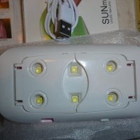 продавам 6 LED UV лампа за маникюр, снимка 3 - Продукти за маникюр - 38726677