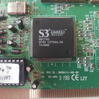 Видео карта S3 Trio 64V+ 2MB PCI, снимка 6 - Видеокарти - 34077695