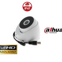 Dahua Full HD Широкоъгълна DayNight 1080P HDCVI 4в1 водоустойчива куполна камера, снимка 1 - HD камери - 44349231