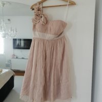 НОВА Шаферска рокля коприна, снимка 5 - Рокли - 37757092