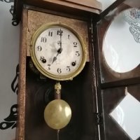Стар Немски Стенен Часовник  , снимка 6 - Антикварни и старинни предмети - 31750722