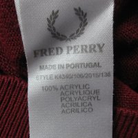 Fred Perry мъжки  пуловер L размер, снимка 5 - Пуловери - 39299218