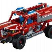 LEGO Technic Противопожарен Спасителен автомобил, снимка 1 - Конструктори - 31038323