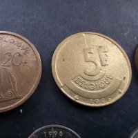 Монети. Белгия. Белгийски франк . 7 бр , снимка 5 - Нумизматика и бонистика - 37772854