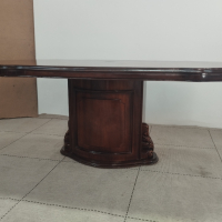 Класическа барокова трапезна маса с 8 стола, снимка 12 - Маси - 44913706