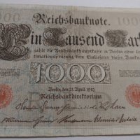 Райх банкнота - Германия - 1000 марки / 1910 година - 17995, снимка 2 - Нумизматика и бонистика - 31029694