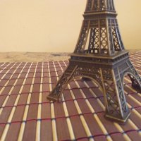 Сувенир метален Айфелова кула, снимка 5 - Статуетки - 29301719