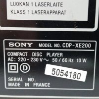 CD player SONY CDP-XE200 -1, снимка 7 - MP3 и MP4 плеъри - 29479583