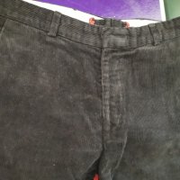 Мъжки юношески панталон черни кадифени джинси размер S-М, снимка 3 - Панталони - 31692587