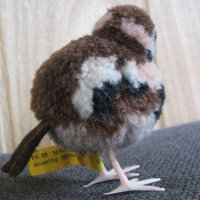  Колекционерска мека играчка Steiff Sparrow врабче, снимка 3 - Колекции - 37734252