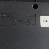 Синтезатор Casio SA-20 Tone Bank Keyboard, снимка 8 - Синтезатори - 44595128