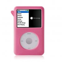 Силиконов калъф за Apple Ipod - Розов, снимка 1 - iPod - 37349376