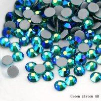 Високо качество цветни камъни ( кристали) АВ за декорация, топло лепене, снимка 5 - Други - 34208929