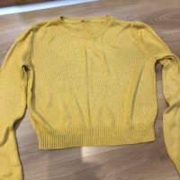  Жълта блуза , снимка 4 - Блузи с дълъг ръкав и пуловери - 38799534