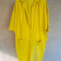 Прекрасна бутикова рокля illuminating yellow , снимка 1 - Рокли - 29526587