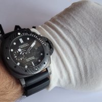 Panerai SUBMERSIBLE Marina Militare CARBOTECH™ 47MM клас 5A+, снимка 13 - Мъжки - 34886606