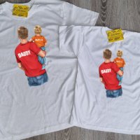 Еднакви тениски за баща и син / дъщеря , снимка 8 - Детски тениски и потници - 36932933