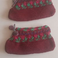 Продавам детски плетени терлици, снимка 1 - Детски пантофи - 40003892