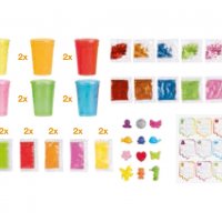 DIY Slime Lab - 2 играчки за 6+ от 36 части, желе с брокати, звезички , снимка 2 - Пластелини, моделини и пясъци - 35465186