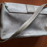 Дамска чанта бежова средна дръжка, снимка 6 - Чанти - 29870160