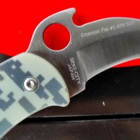 Сгъваем нож Spyderco Karahawk C170GP, снимка 4 - Ножове - 40769077
