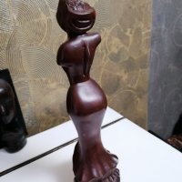 Венера от Куба-екзотична дървена пластика, снимка 4 - Статуетки - 38280645
