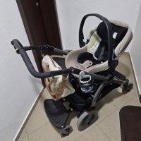 Бебешка количка 3в1 + много аксесоари, Peg Perego book 51, снимка 3 - Детски колички - 42758955