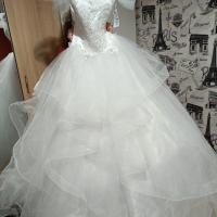 Булченска рокля , снимка 7 - Сватбени рокли - 44785087
