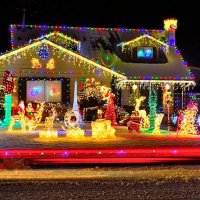 Светещ LED RGB шарен маркуч 10 метра/Коледа/Нова година/Парти украса, снимка 3 - Други - 34956191