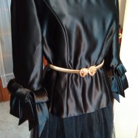 FRANK USNER - UK / Официална черна дамска блуза - лимитирана серия, снимка 1 - Рокли - 30708164