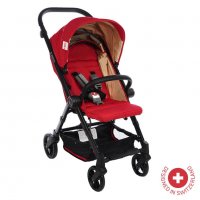 Детска количка ZIZITO BIANCHI - червена, снимка 1 - Детски колички - 37397454