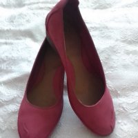 Дамски велурени обувки Сlarks,размер 6(39)., снимка 1 - Дамски елегантни обувки - 40192732