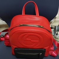 Gucci/Гучи-естествена кожа,раница, снимка 5 - Раници - 35373856