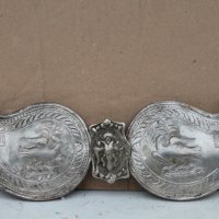 Сребърни възрожденски пафти, снимка 1 - Антикварни и старинни предмети - 38288810