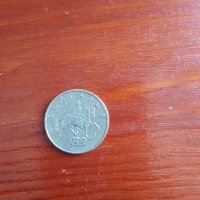 Куриоз 20 стотинки 1999 година с два различни гланца, снимка 1 - Нумизматика и бонистика - 29201356