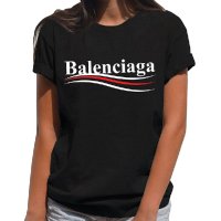  Тениски Balenciaga Принт Модели цветове и размери , снимка 6 - Тениски - 32405838