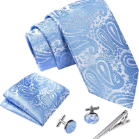 Комплект вратовръзка, кърпичка и копчета за ръкавели, снимка 5 - Сватбени аксесоари - 44765416