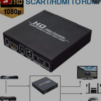 SCART/HDMI към HDMI 720p/1080p конвертор, снимка 4 - Приемници и антени - 44756070