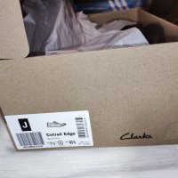 Удобни мъжки обувки от естествена кожа CLARKS №41 1/2, снимка 11 - Ежедневни обувки - 35186336