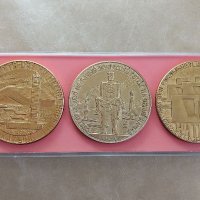 Комплект 5 броя медали Минск, снимка 2 - Антикварни и старинни предмети - 39697602
