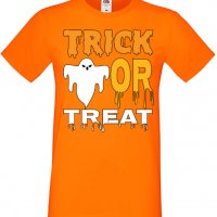 Мъжка тениска Trick Or Treat 2,Halloween,Хелоуин,Празник,Забавление,Изненада,Обичаи,, снимка 9 - Тениски - 38132066
