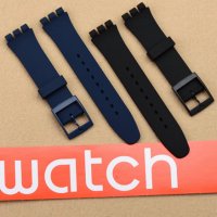 Висококачествени, силиконови, каишки за различни модели Swatch Wach 17мм НАЛИЧНО!!! , снимка 2 - Други - 32063943